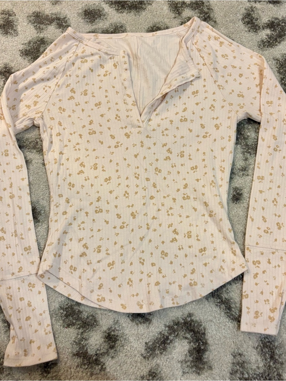 • floral layering top •